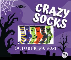 Crazy Halloween Socks